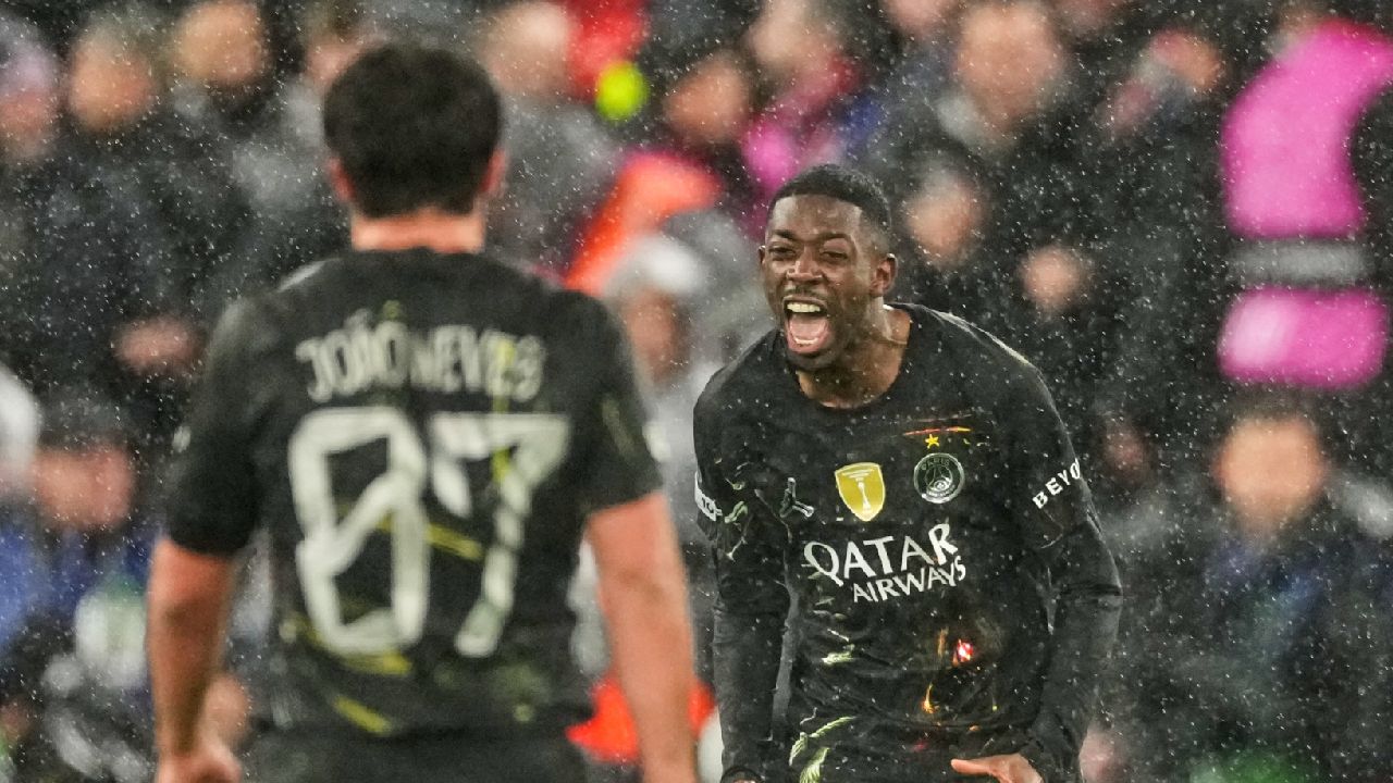 ডেম্বেলের জোড়া গোলে ভর করে সেমিতে পিএসজি