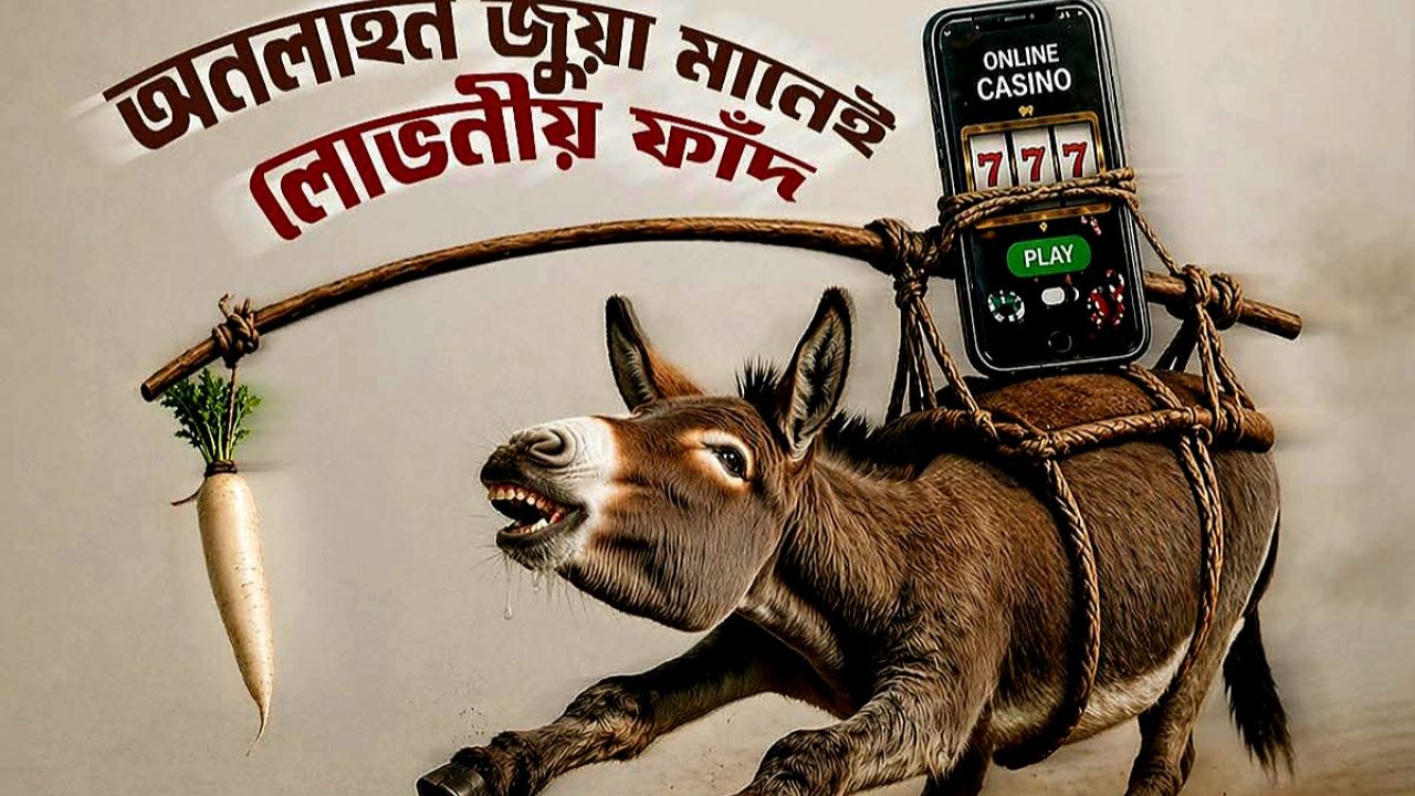 মাদকের থেকেও ভয়াবহ অনলাইন ক্যাসিনো: যেন নীরব ধ্বংসযজ্ঞ