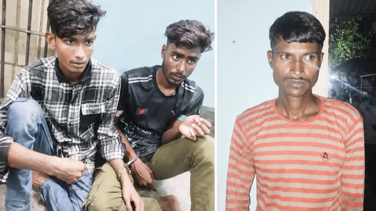 মণিরামপুরে মাদকের বিরুদ্ধে পুলিশের কড়াকড়ি, আটক ৩