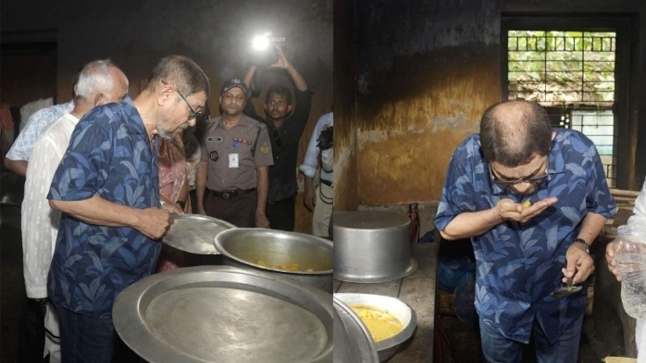 সরকারি হাসপাতালের খাবার গিলতে পারলেন না স্বাস্থ্যমন্ত্রী