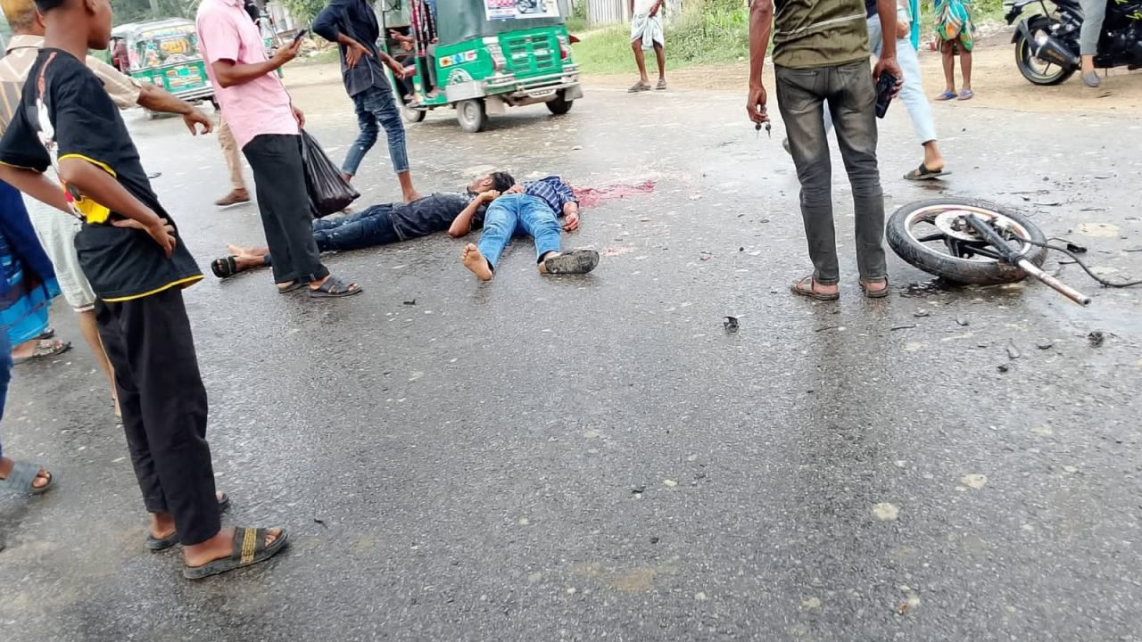 বেগমগঞ্জে ট্রাকের ধাক্কায় মোটরসাইকেল আরোহী নিহত, আহত ১