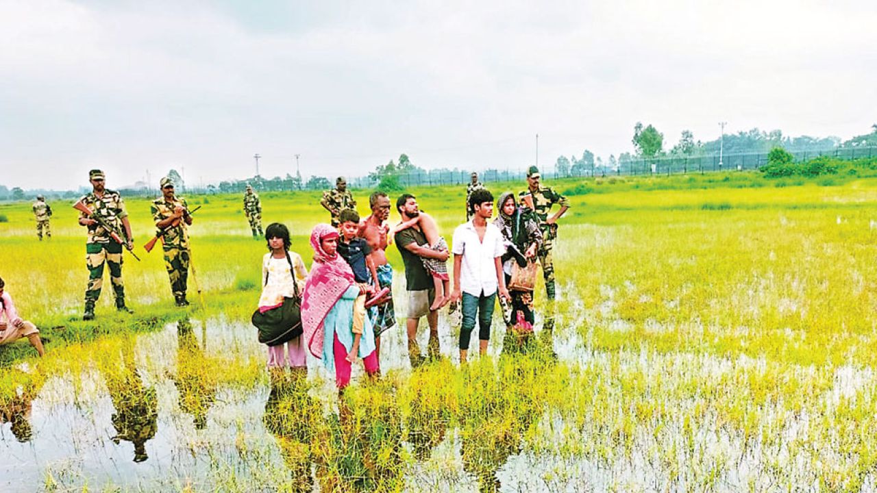 উত্তরের চার সীমান্তে এক দিনে আরও ৬০ জনকে পুশ ইনের চেষ্টা বিএসএফের