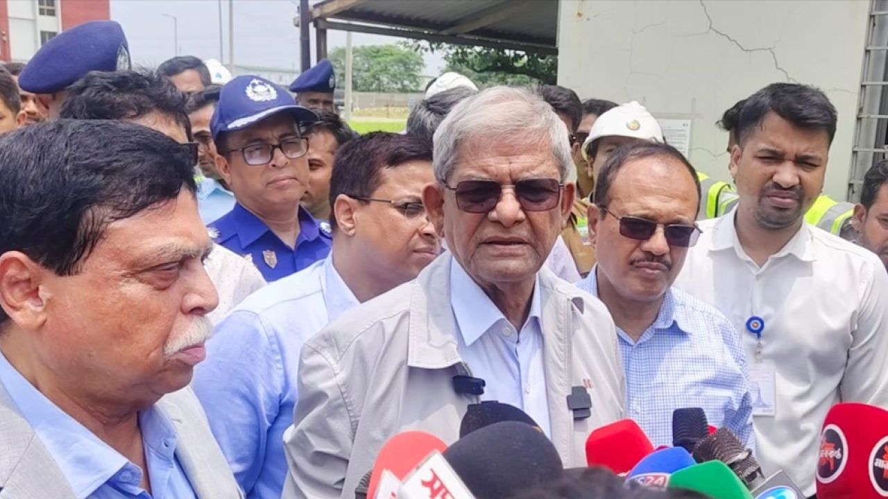 ডিসেম্বরেই পরীক্ষামূলক পানি সরবরাহ: রূপগঞ্জে মির্জা ফখরুল